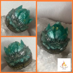 Fleur de Lotus Orgonite Turquoise