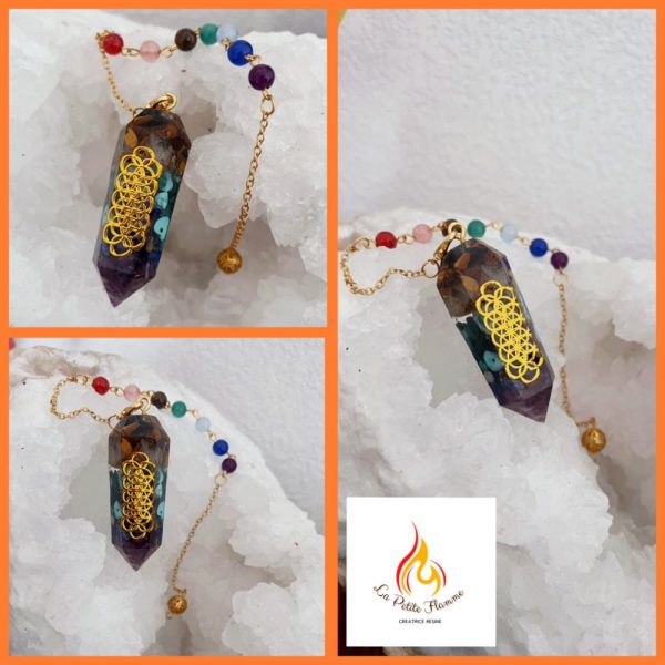 Pendule Orgone 7 Chakras – Image 2