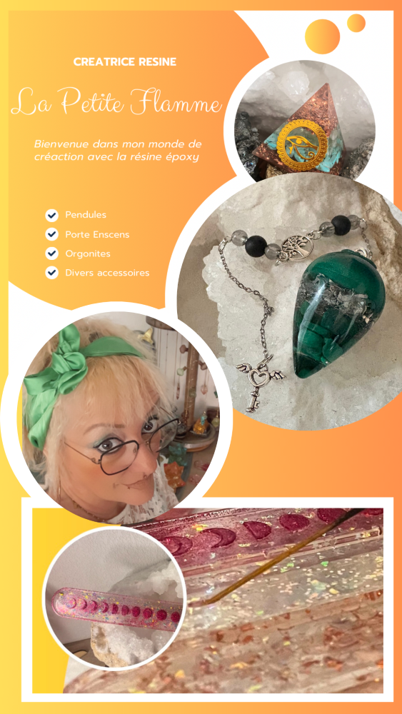 la petite flamme creatrice resine artisanat