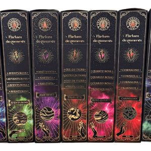 Le PACK DE 7 Boîtes Parfum de Gemmes Chakras