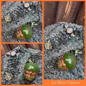 Pendule Orgonite Goutte Unakite