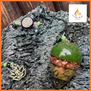 Pendule Orgonite Goutte Unakite