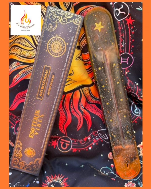 Encens esoterik vibes astrozodiaque création la petite flamme